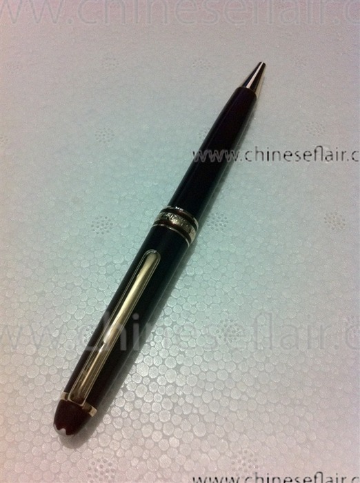 Black Precious Resin Montblanc Ballpoint Pen